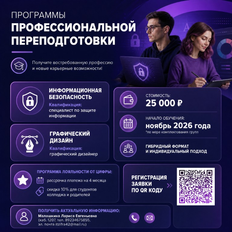 Программы профессиональной переподготовки